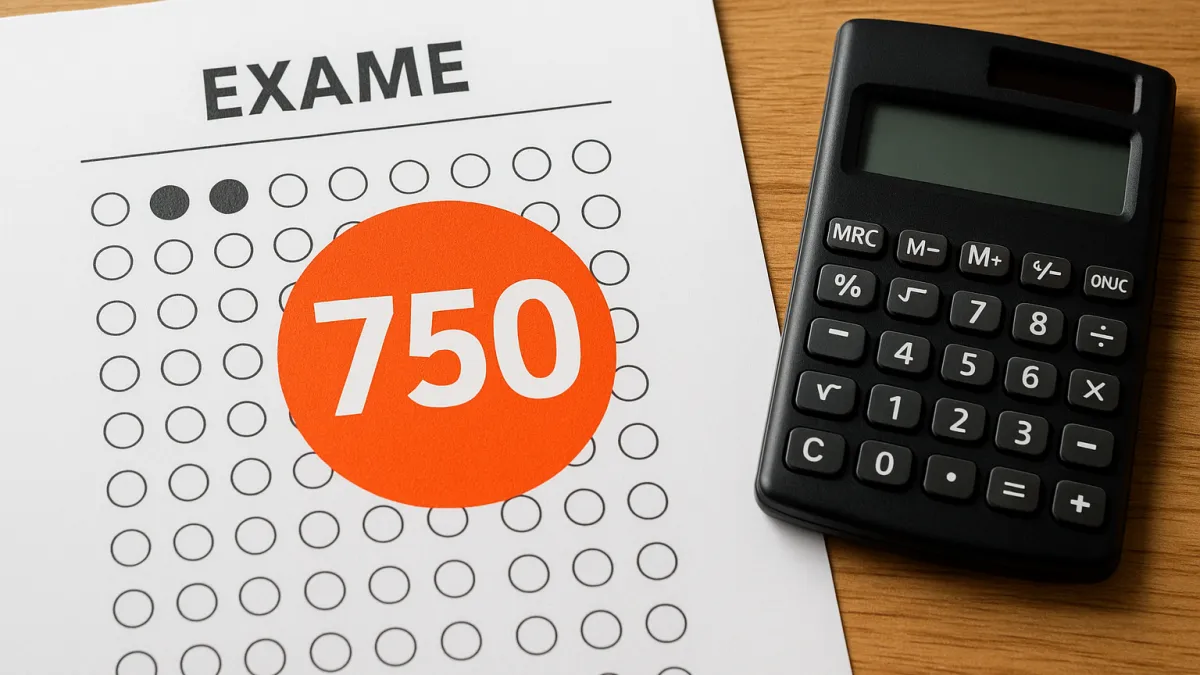 750 pontos no enem equivale a quantos acertos 1